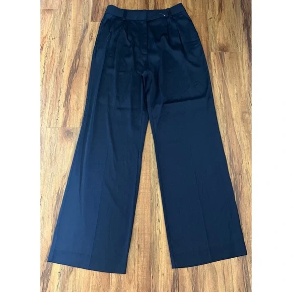 New Favorite Daughter Anthropologie Navy Pants Size 12 - Picture 6 of 9